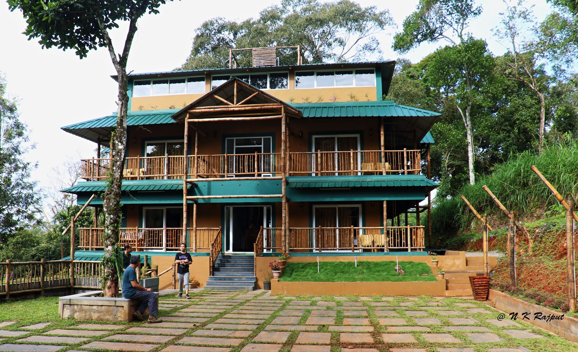 فندق Bamboo Dale مونار المظهر الخارجي الصورة